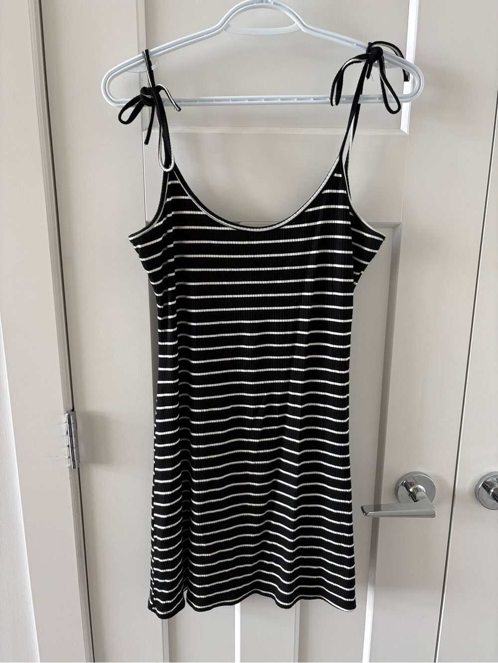 Urban Outfitters Ribbed Striped Mini Dress